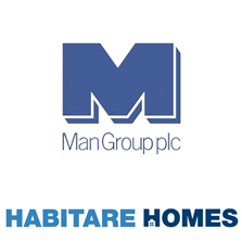 Man Group plc and Habitare Homes logos